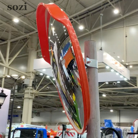 Καθρέφτης κυκλοφορίας UNI 600 με σκίαστρο – Ø600 mm, Plexiglas XT Καθρέφτης κυκλοφορίας UNI 600 με σκίαστρο – Ø600 mm, Plexiglas XT
