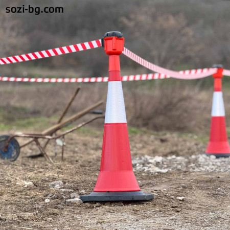 Road cone Sozi KD12+, H=1000 mm, heavy base 5,5 kg - buy at a best price Road cone Sozi KD12+, H=1000 mm, heavy base 5,5 kg - buy at a best price