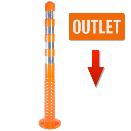 Гибкий резиновый столб ДС43-Е – OUTLET серия с дефектом основания