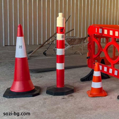 Stâlp de avertizare DS21-R cu bază din cauciuc - Cumpără Stâlp de avertizare DS21-R cu bază din cauciuc - Cumpără