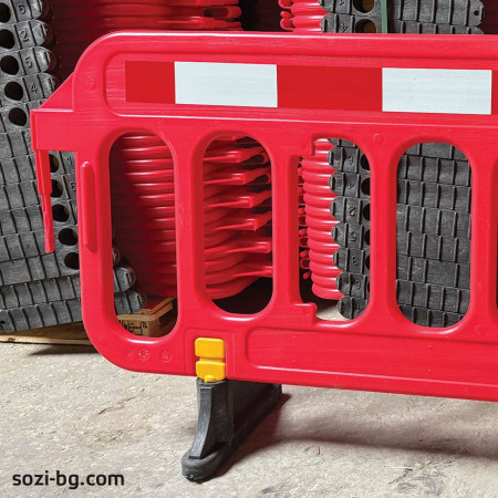 Дорожный пластиковый барьер HDPE 2 м – SOZI DB05 Дорожный пластиковый барьер HDPE 2 м – SOZI DB05