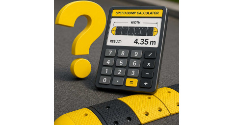 How to Calculate the Required Number of Speed Bump Sections? Online Calculator