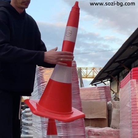 Flexible road cone KDR10-6, H=750 - buy at a best price. In stock. Flexible road cone KDR10-6, H=750 - buy at a best price. In stock.