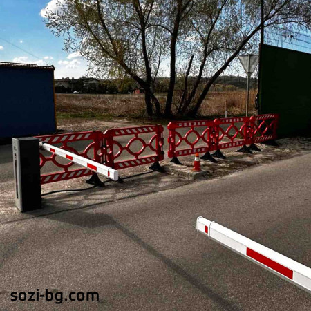 Plastic Road Barrier Sozi DB03 1.5m - buy at a best price