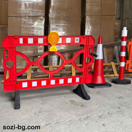 Plastic Road Barrier Sozi DB03 1.5m - buy at a best price