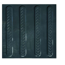 Płyty dotykowe dla niewidomych TPU PT12 300х300mm, antracyt